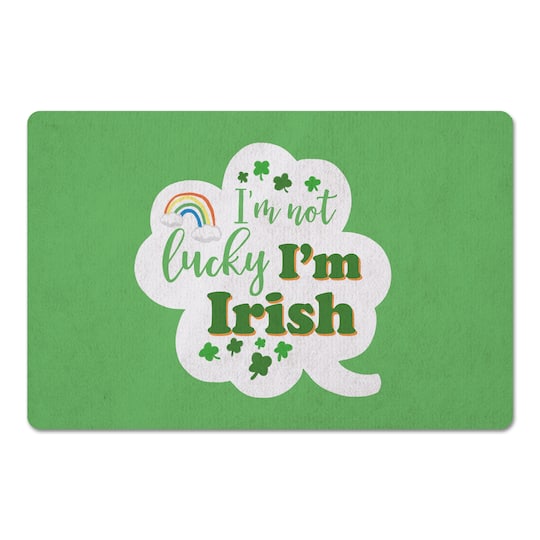 Not Lucky Irish 27" x 18" Floor Mat